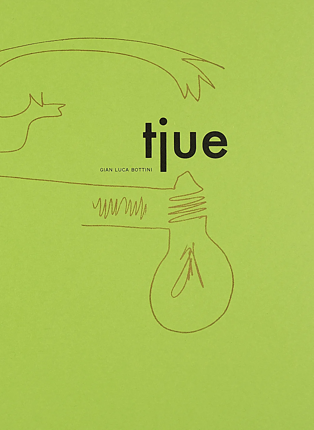 cover con titolo 20 in lingua norvegese con segno grafico in oro stampa Risograph